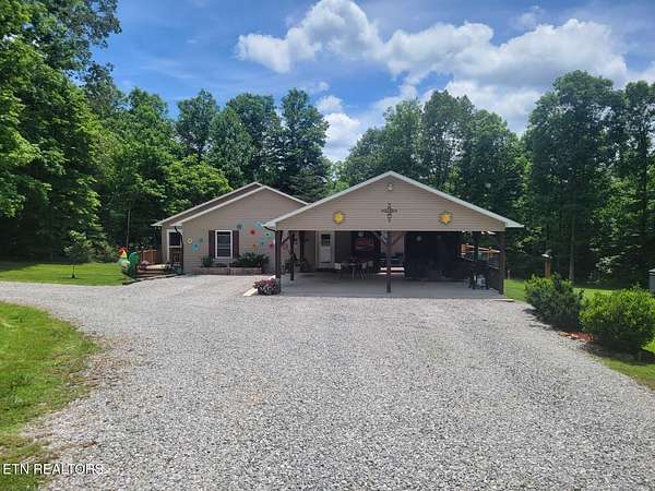 15.7 Acres of Land with Home for Sale in Jamestown, Tennessee