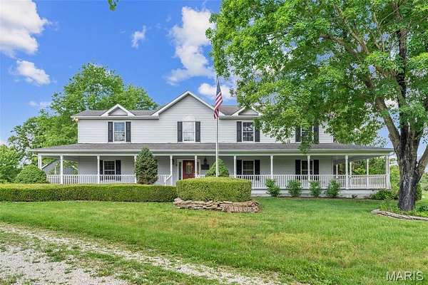 24.7 Acres of Agricultural Land with Home for Sale in Leslie, Missouri