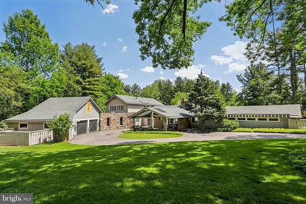 1.75 Acres of Land with Home for Sale in Jenkintown, Pennsylvania