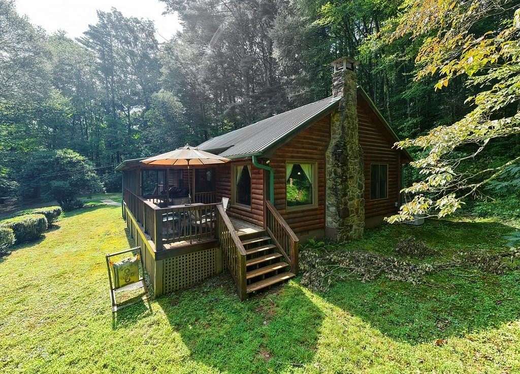 5 Acres of Land with Home for Sale in Hiawassee, Georgia