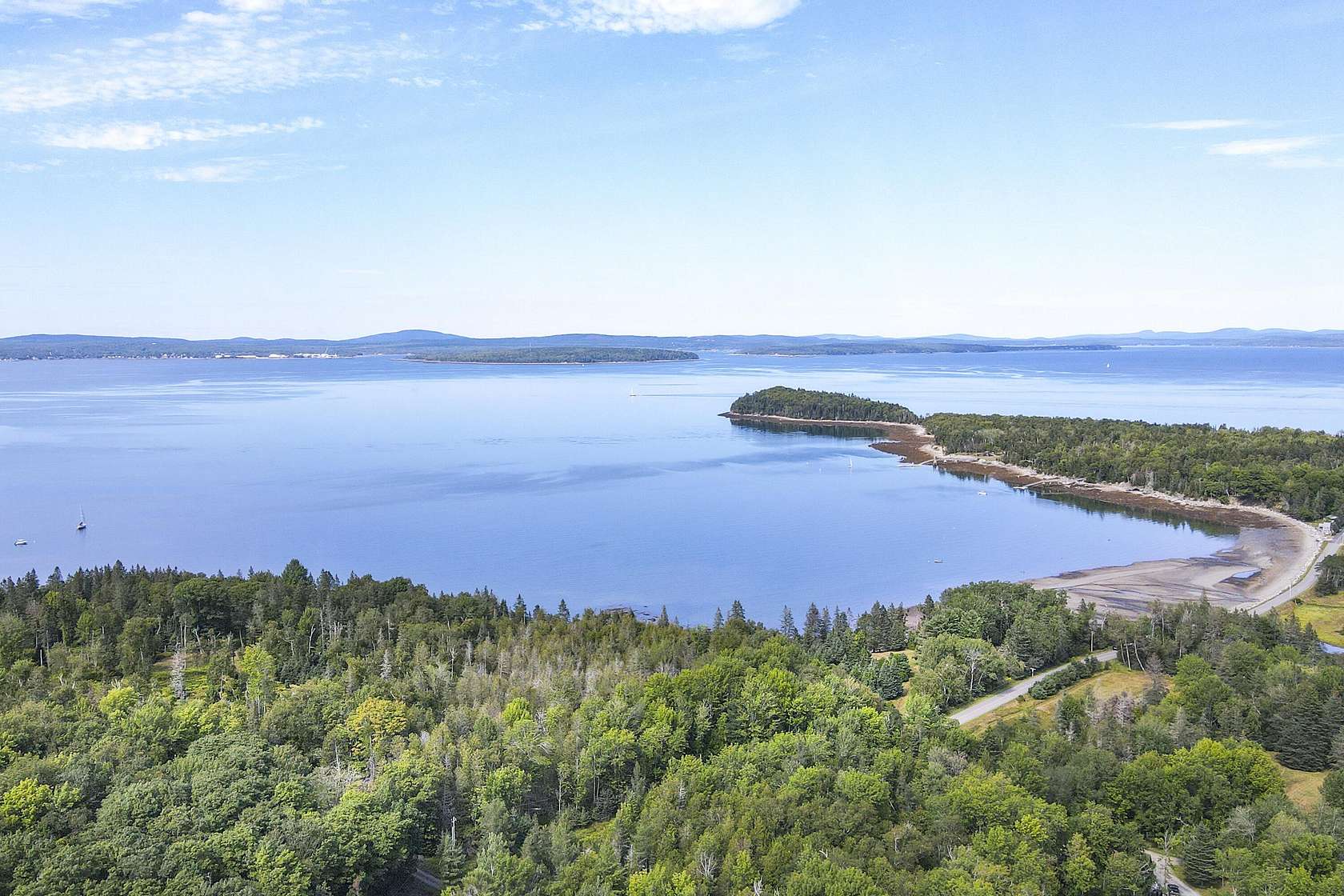 7.14 Acres of Land with Home for Sale in Islesboro, Maine