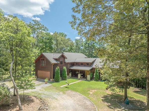 59 Acres of Recreational Land with Home for Sale in Mineral Bluff, Georgia