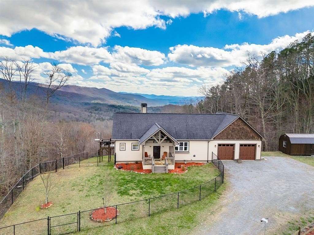20.7 Acres of Recreational Land with Home for Sale in Murphy, North Carolina