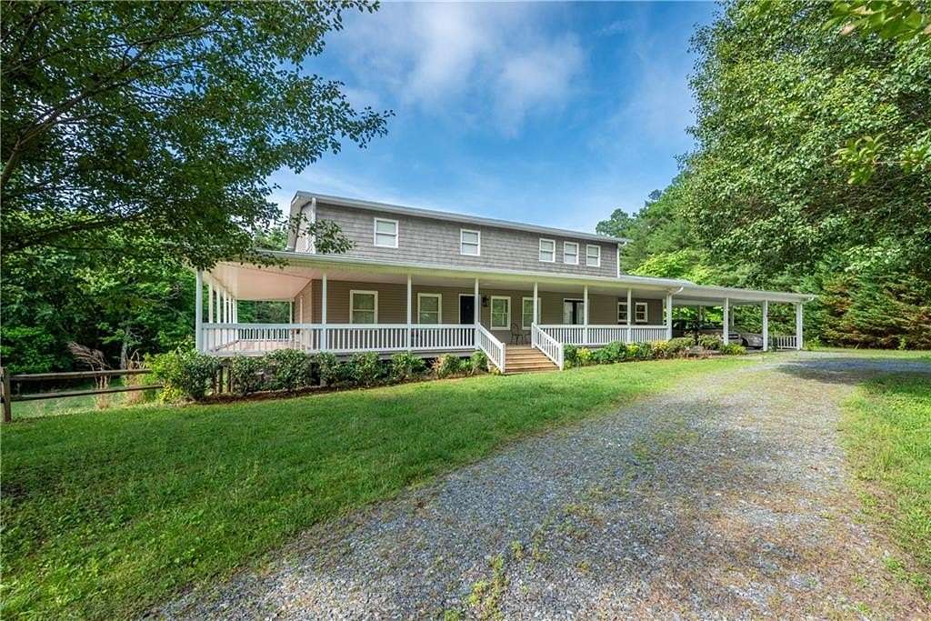 6 Acres of Land with Home for Sale in Morganton, Georgia