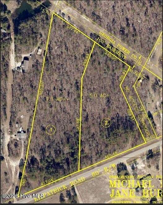 5 Acres of Residential Land for Sale in Waynesboro, Georgia