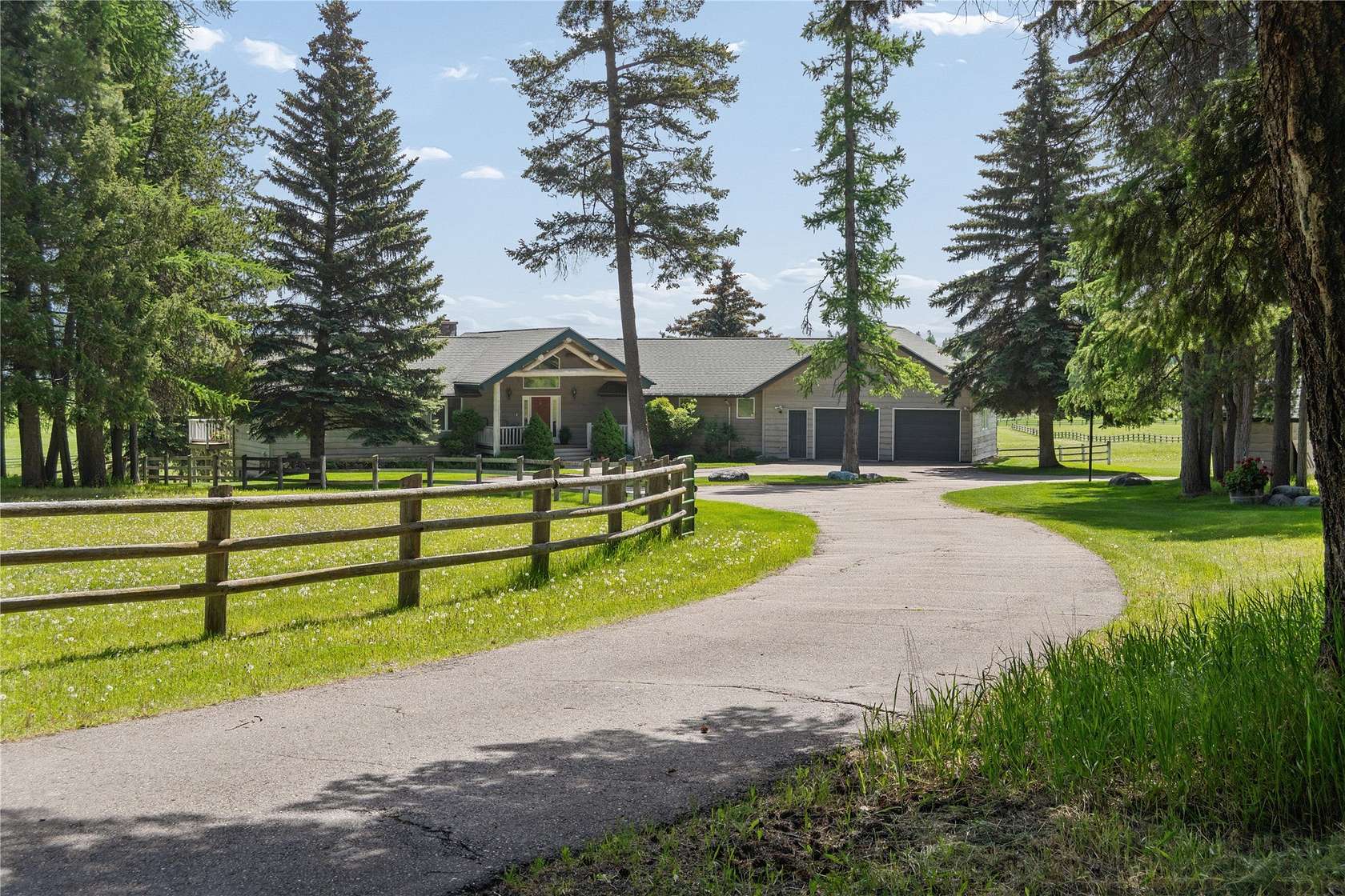 32.7 Acres of Land with Home for Sale in Whitefish, Montana