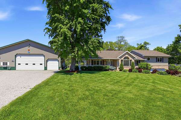 2 Acres of Land with Home for Sale in Kaukauna, Wisconsin