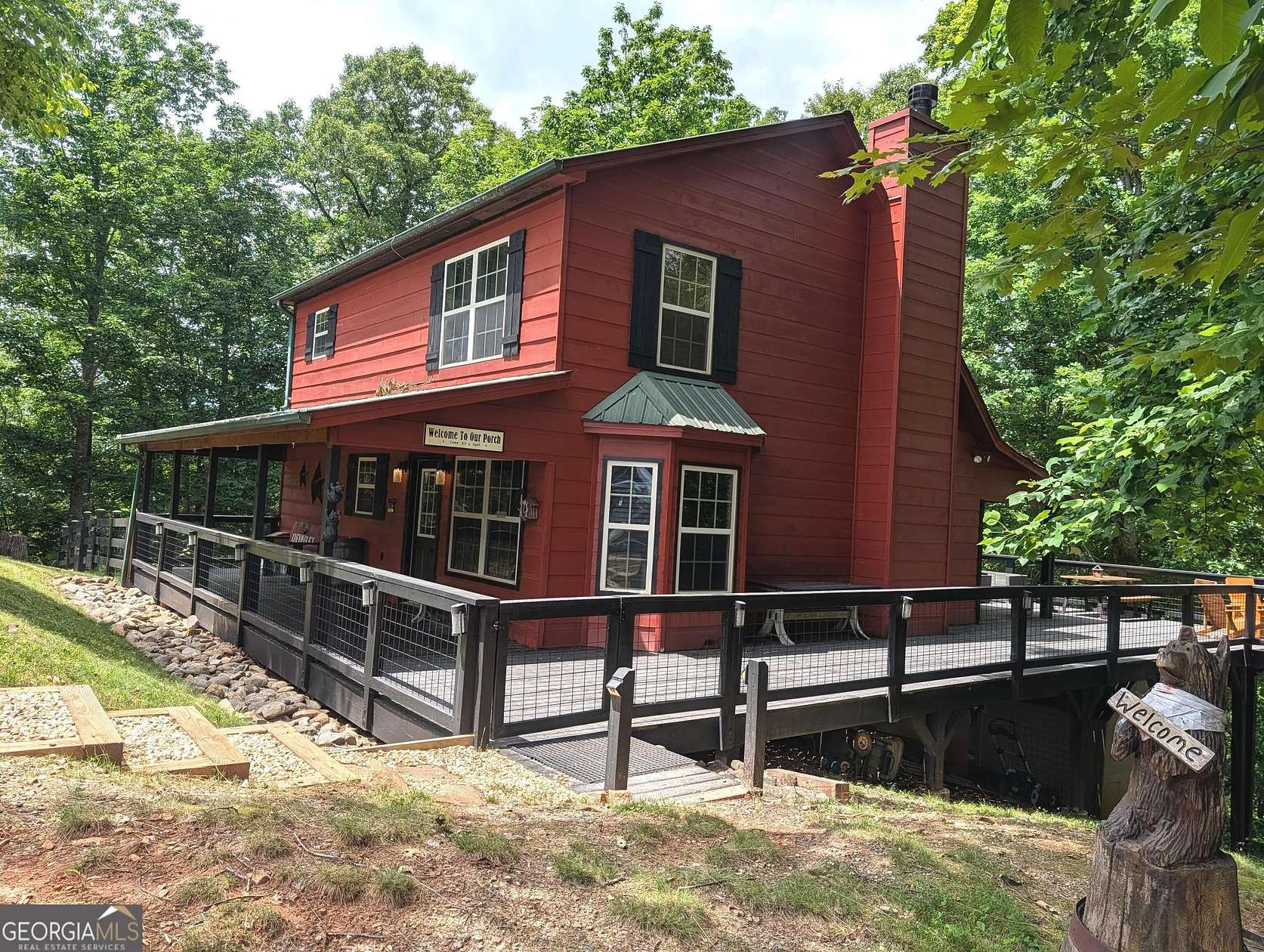 1.75 Acres of Land with Home for Lease in Blairsville, Georgia