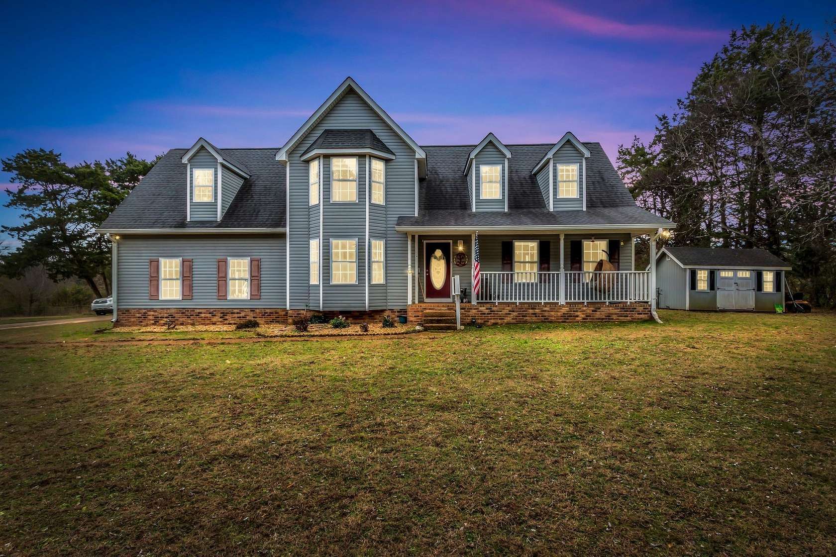 2 Acres of Land with Home for Sale in Chapel Hill, Tennessee