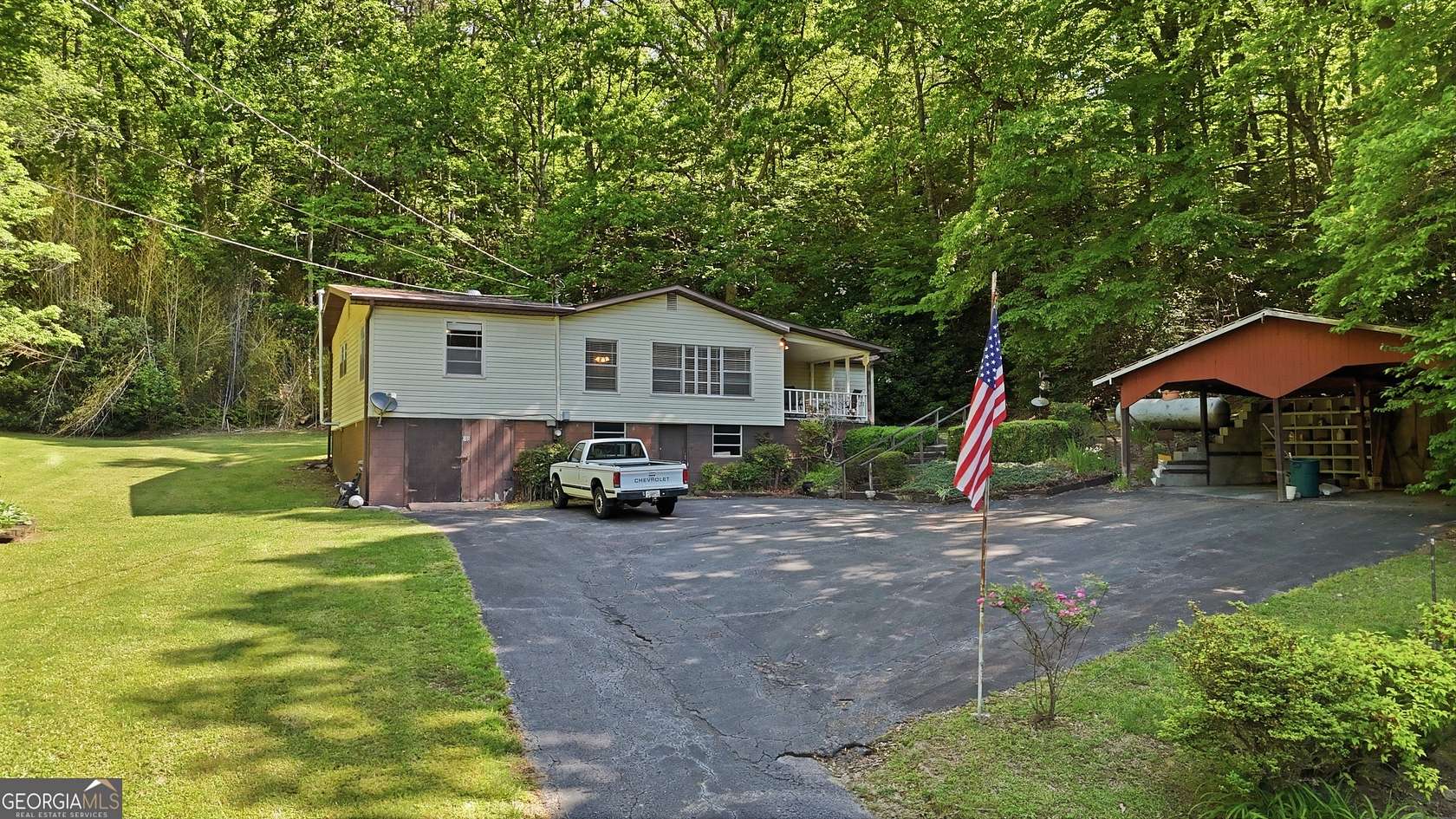 2.8 Acres of Land with Home for Sale in Clayton, Georgia