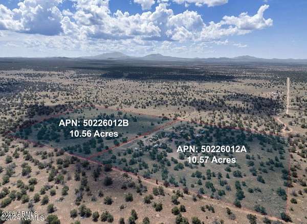 21.1 Acres of Recreational Land with Home for Sale in Williams, Arizona