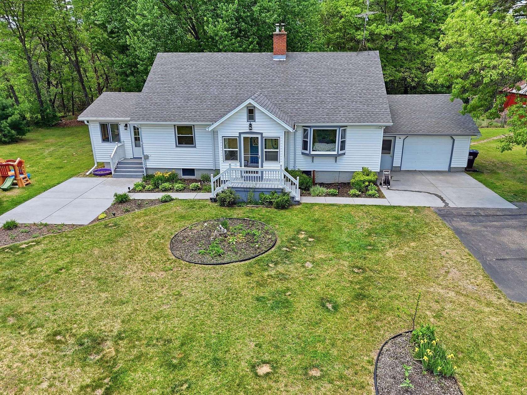2 Acres of Land with Home for Sale in Necedah, Wisconsin