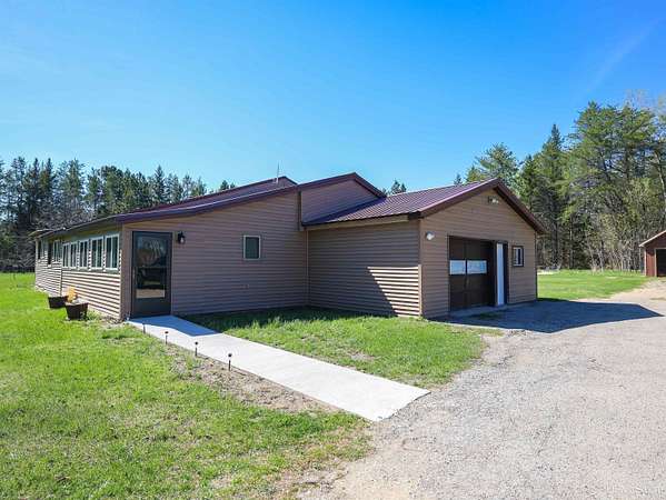 10 Acres of Land with Home for Sale in Newberry, Michigan