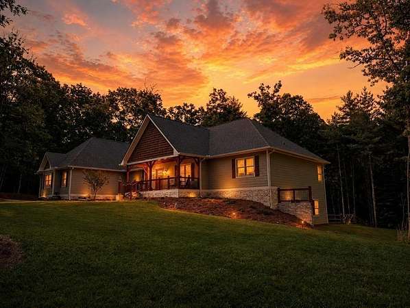 7 Acres of Land with Home for Sale in Blairsville, Georgia