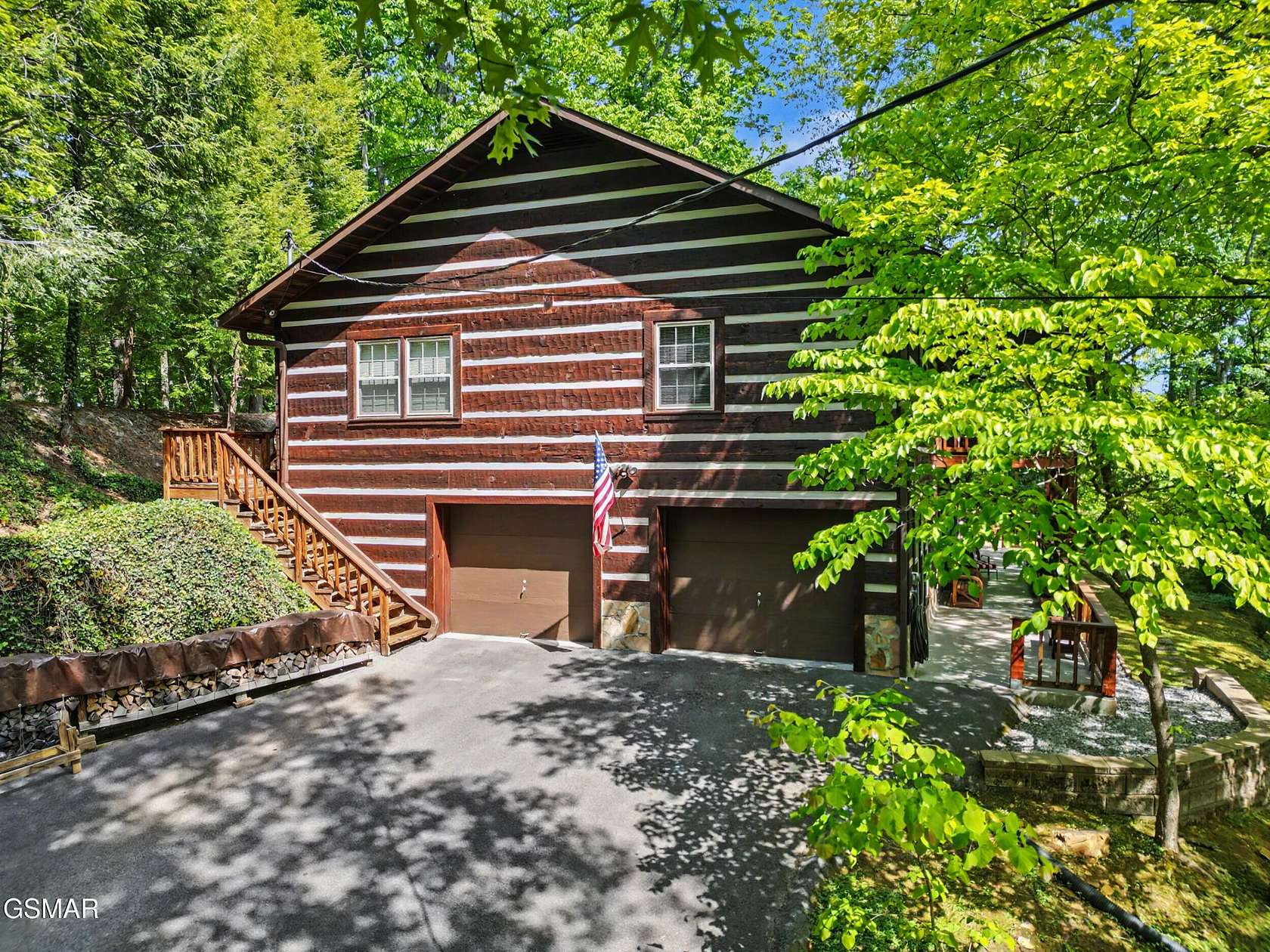 1.5 Acres of Land with Home for Sale in Gatlinburg, Tennessee
