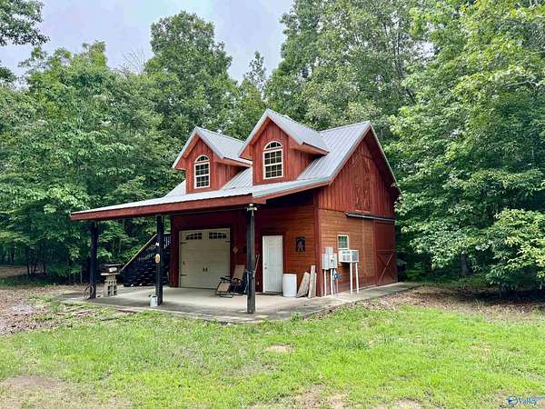 11.9 Acres of Land with Home for Sale in Gaylesville, Alabama