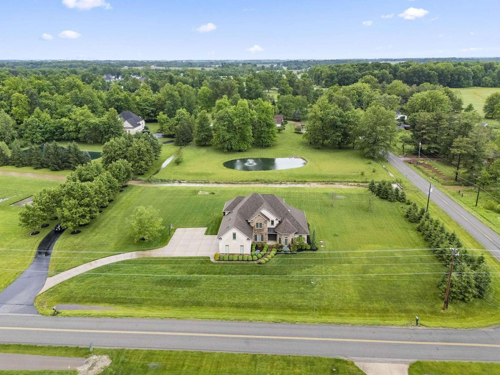 2 Acres of Land with Home for Sale in Plain City, Ohio