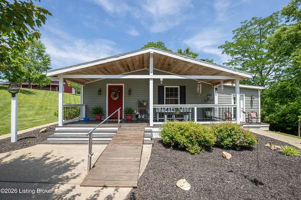 10 Acres of Land with Home for Sale in Bedford, Kentucky