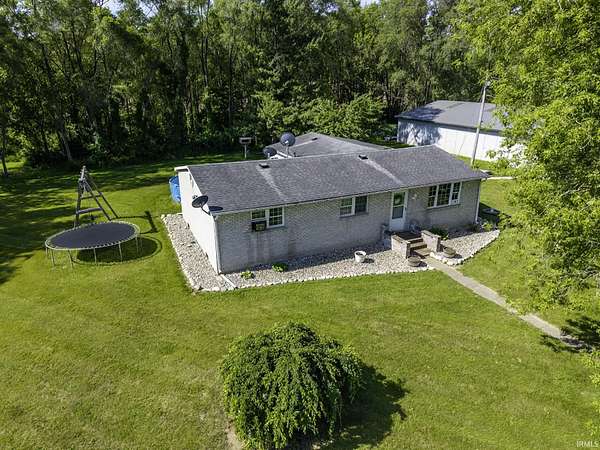 3.8 Acres of Land with Home for Sale in Howe, Indiana