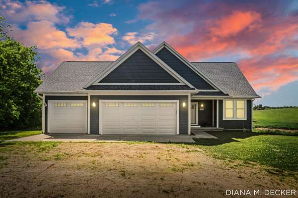 6 Acres of Land with Home for Sale in Bloomingdale, Michigan