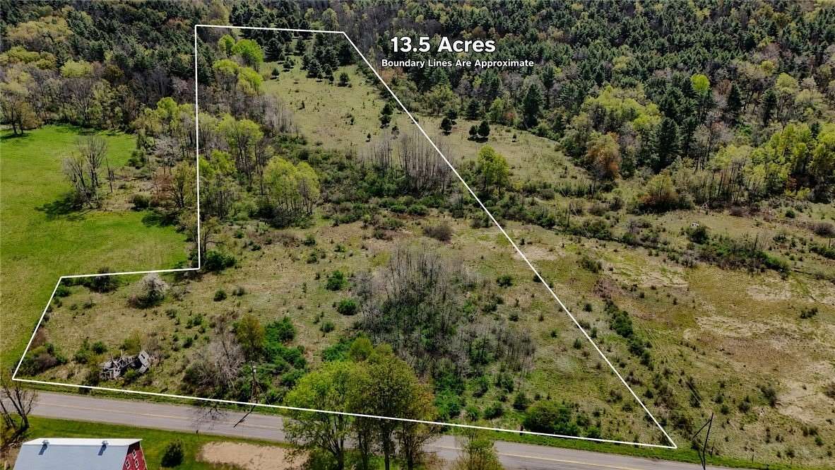 13.5 Acres of Recreational & Residential Land for Sale in Otego, New York