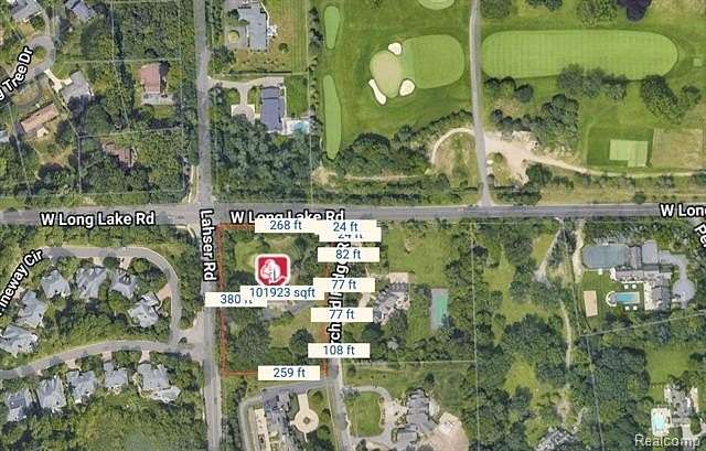 2.32 Acres of Residential Land for Sale in Bloomfield Township, Michigan