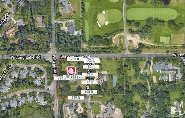2.32 Acres of Residential Land for Sale in Bloomfield Township, Michigan