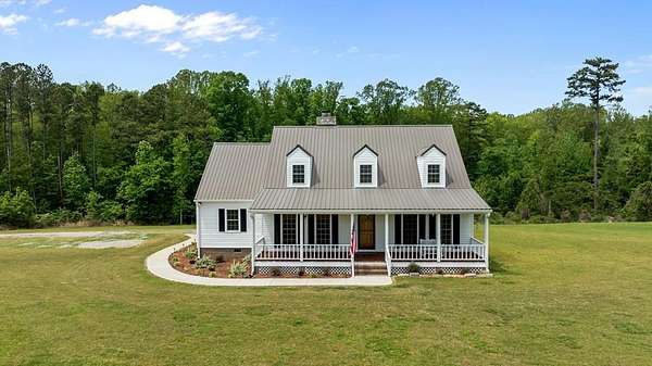 5.8 Acres of Land with Home for Sale in Henderson, North Carolina
