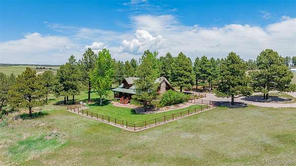 746 Acres of Land with Home for Sale in Elbert, Colorado