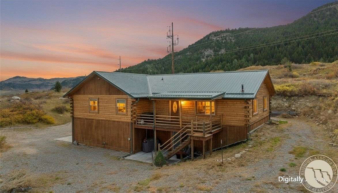 10 Acres of Land with Home for Sale in Fishtail, Montana
