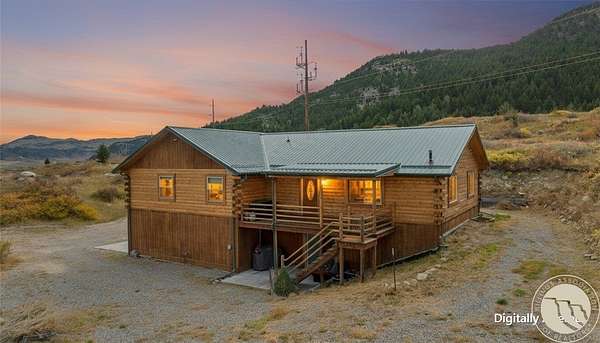 10 Acres of Land with Home for Sale in Fishtail, Montana