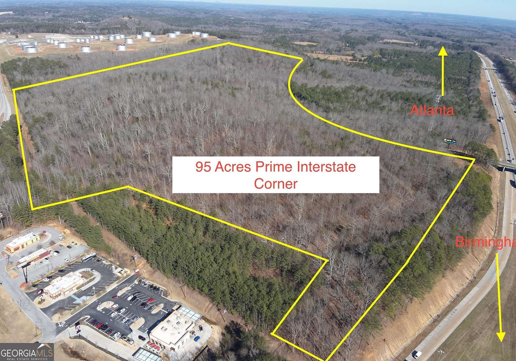 95 Acres of Land for Sale in Bremen, Georgia