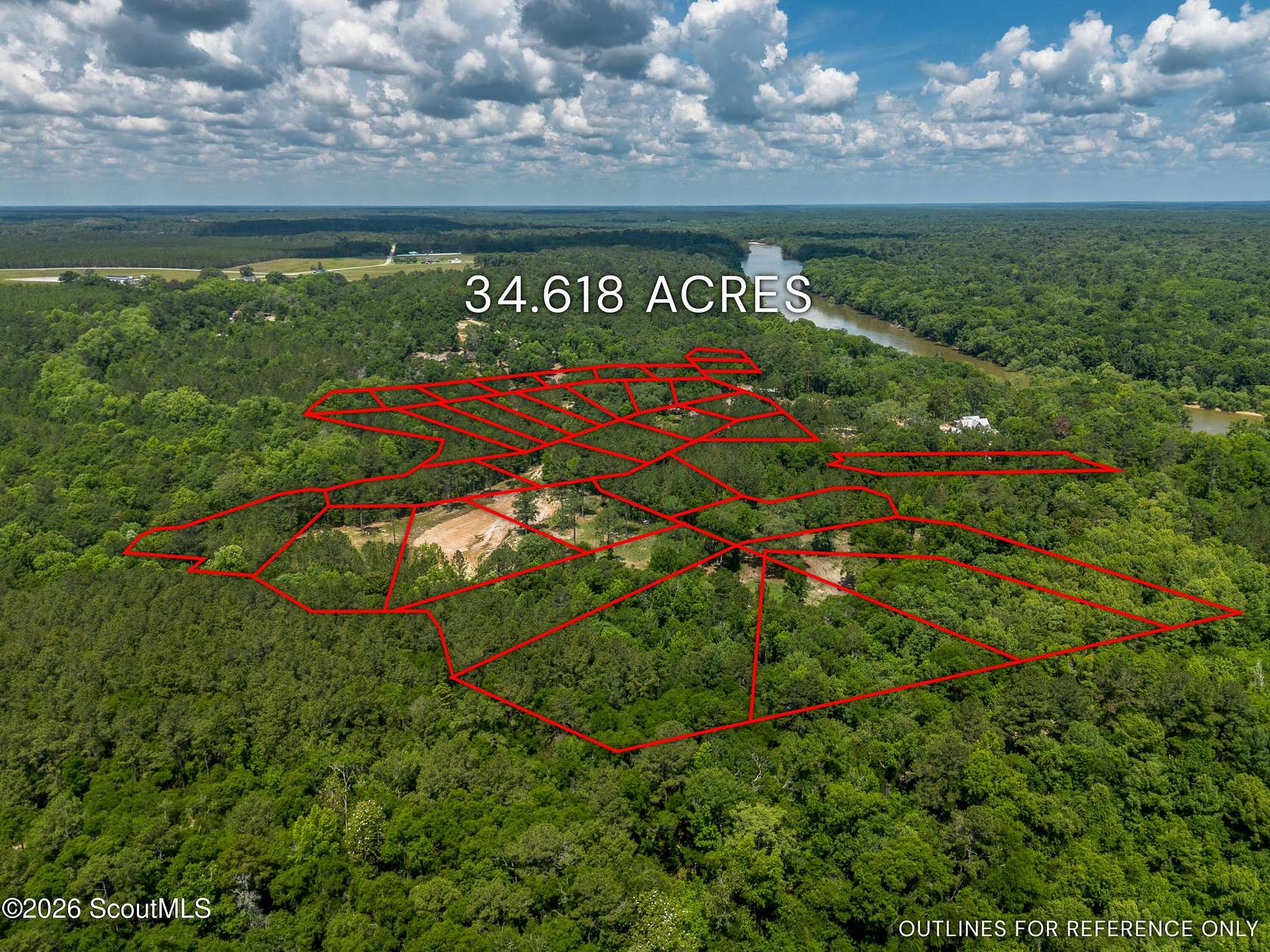 34.6 Acres of Recreational & Residential Land for Sale in Jesup, Georgia