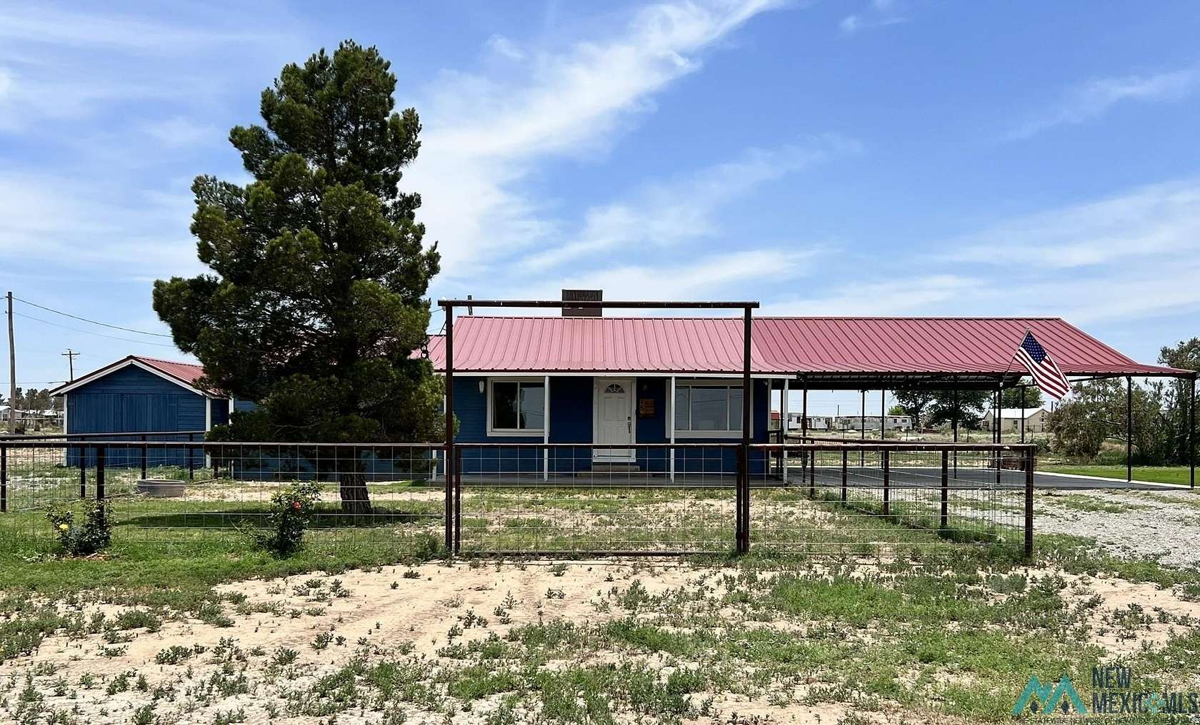 4.8 Acres of Land with Home for Sale in Artesia, New Mexico