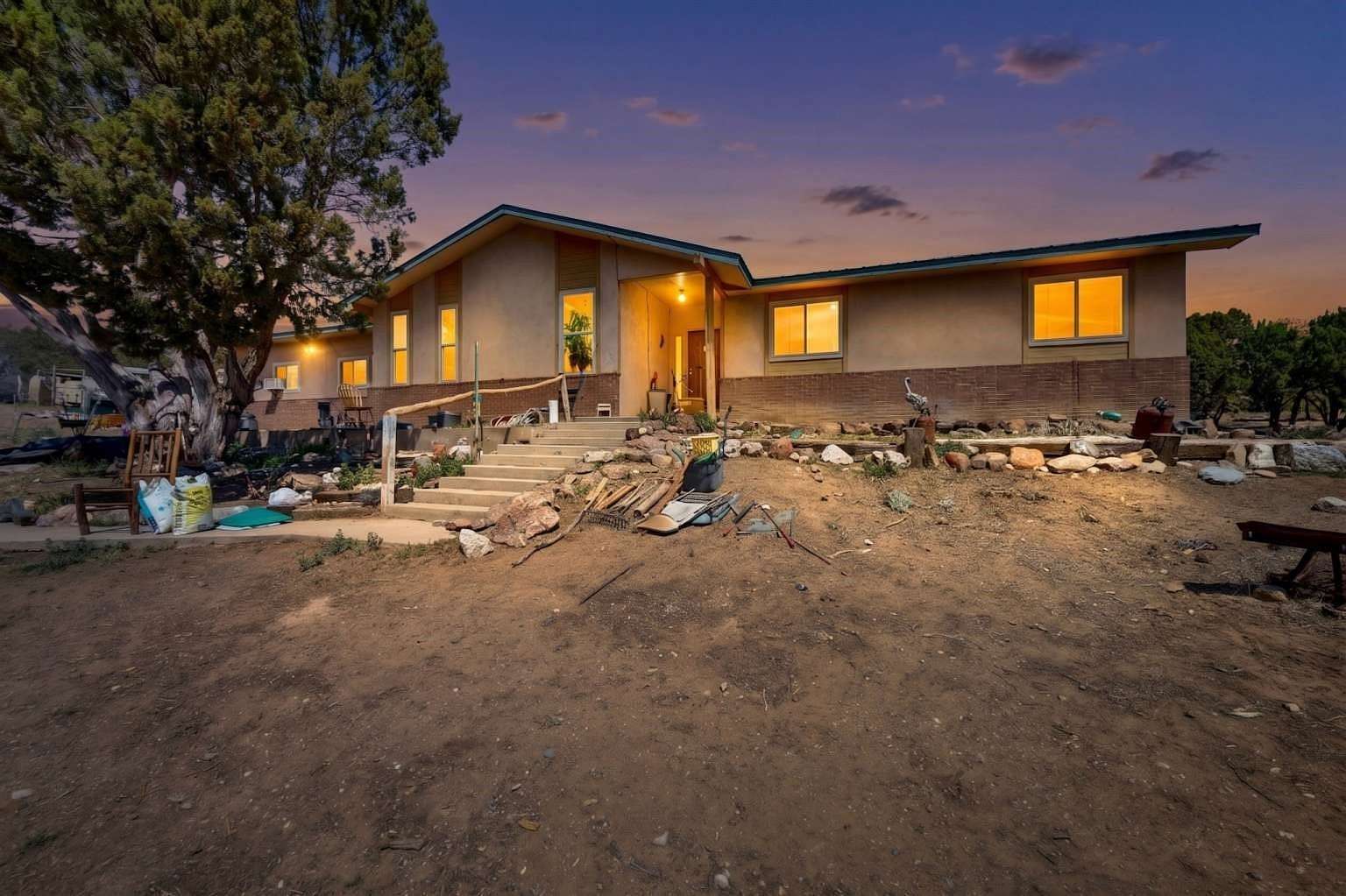 2.5 Acres of Land with Home for Sale in Edgewood, New Mexico