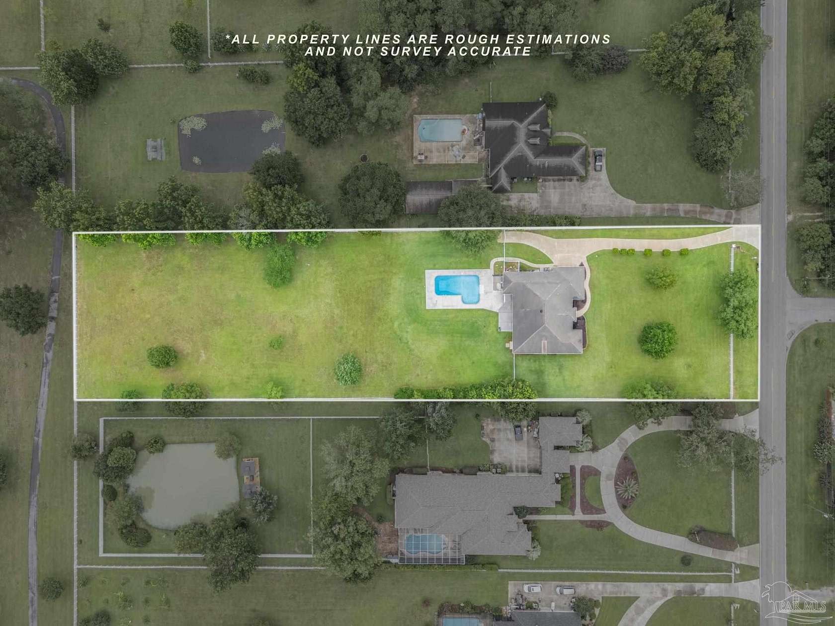 2 Acres of Land with Home for Sale in Cantonment, Florida