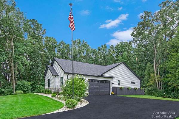 3.24 Acres of Land with Home for Sale in Gregory, Michigan
