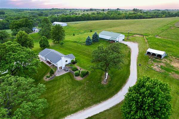 8 Acres of Land with Home for Sale in Indianola, Iowa