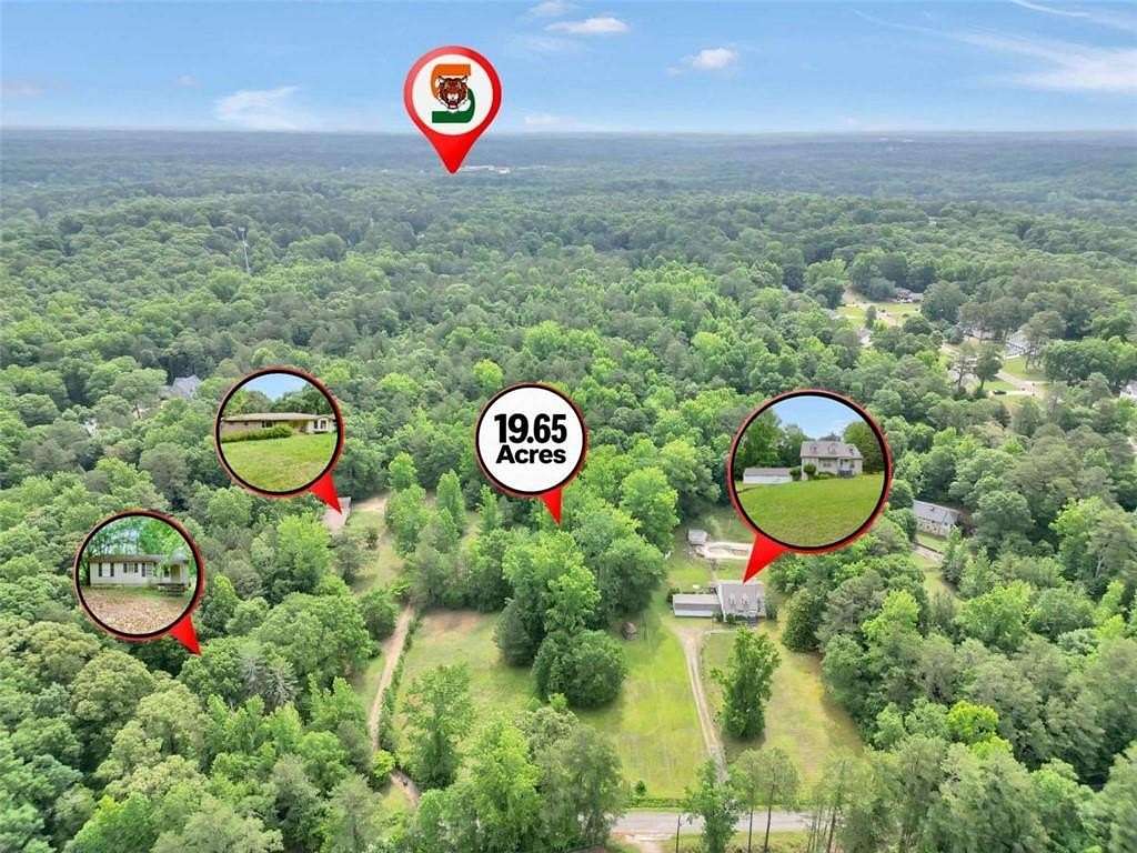 15.9 Acres of Land with Home for Sale in Stockbridge, Georgia