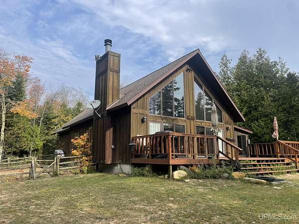 20.6 Acres of Recreational Land with Home for Sale in Manistique, Michigan