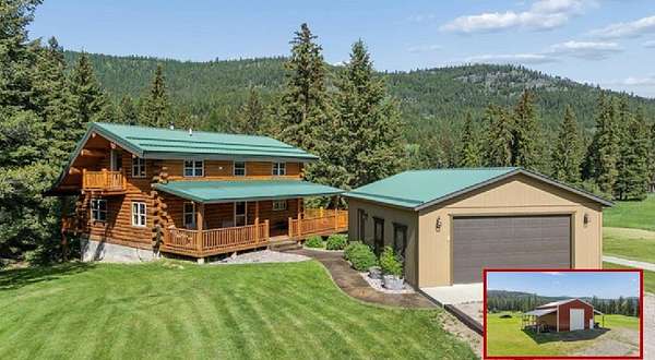 9.13 Acres of Land with Home for Sale in Kila, Montana