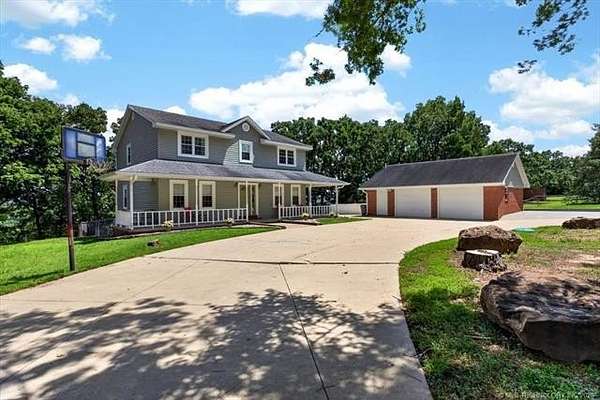 2 Acres of Land with Home for Sale in Poteau, Oklahoma