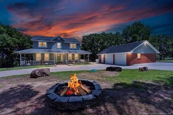 2 Acres of Land with Home for Sale in Poteau, Oklahoma