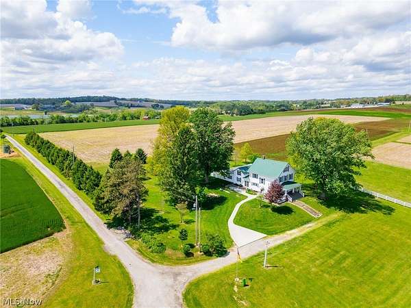 103 Acres of Land with Home for Auction in Wooster, Ohio