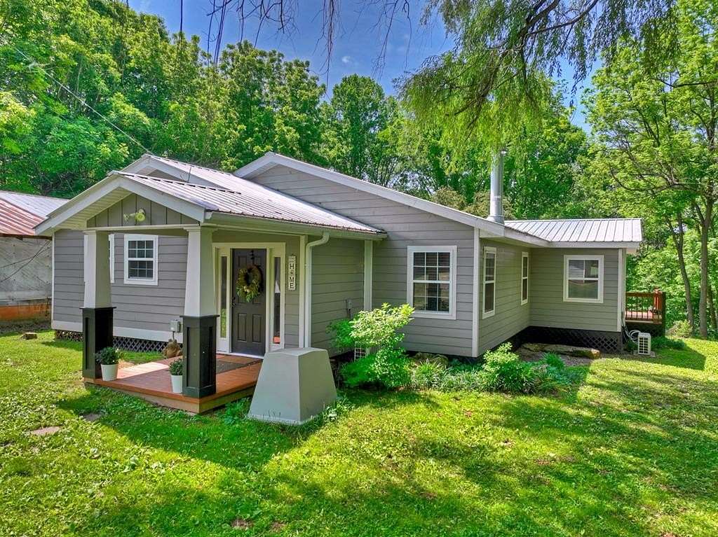 6.55 Acres of Land with Home for Sale in Blairsville, Georgia