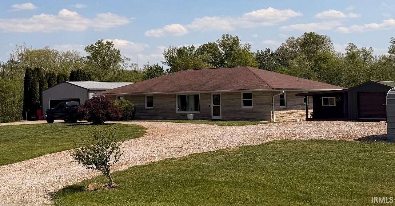 33 Acres of Recreational Land with Home for Sale in Jasonville, Indiana