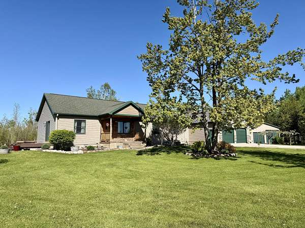 8.5 Acres of Land with Home for Sale in Cheboygan, Michigan