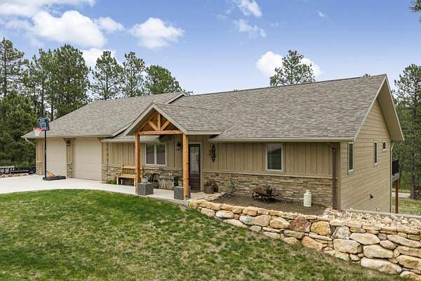 7.5 Acres of Land with Home for Sale in Hermosa, South Dakota