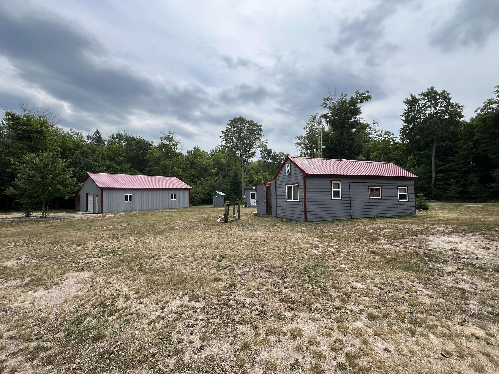 10 Acres of Recreational Land with Home for Sale in Newberry, Michigan