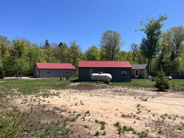 10 Acres of Recreational Land with Home for Sale in Newberry, Michigan